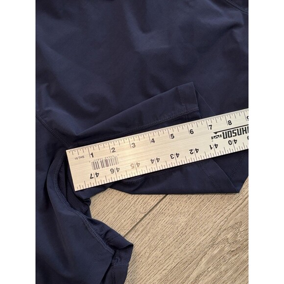 Fabletics Shorts Mens 2XL XXL Blue Black The Franchise Activewear Lined Gym - Picture 6 of 8